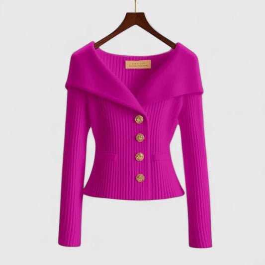 Elegant Women's Soft Knit Cardigan – Cozy Warmth, Versatile Style