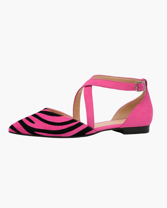 Asilia – Striped Pointed Sandals