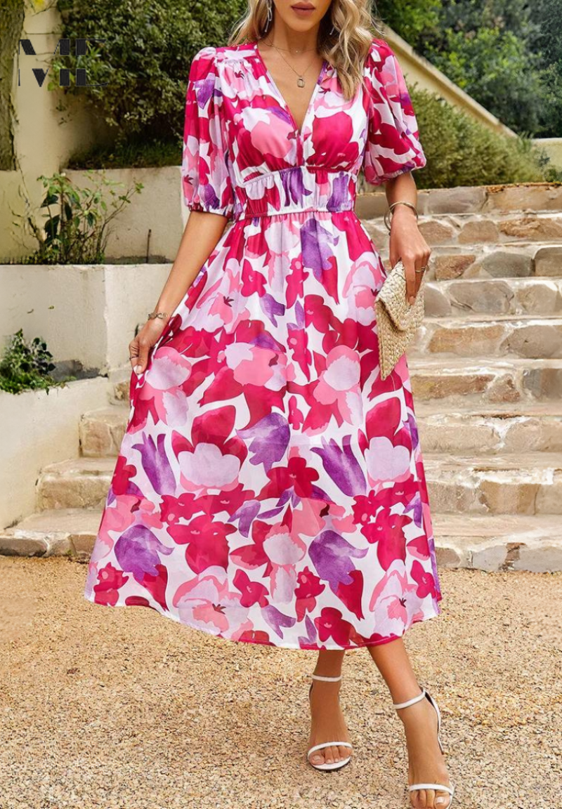 Elisa™ | Luxury Midi Dress (Almost Sold Out)
