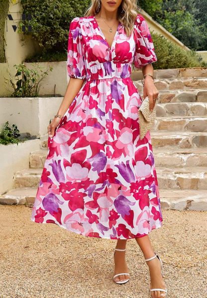 Elisa™ | Luxury Midi Dress (Almost Sold Out)