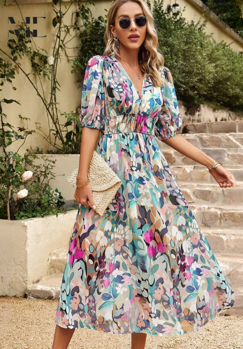 Elisa™ | Luxury Midi Dress (Almost Sold Out)