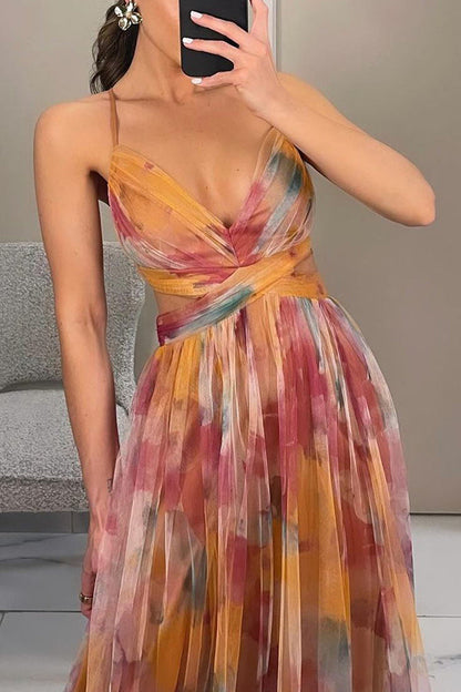 Gaia™ | Long Floral and Romantic Dress
