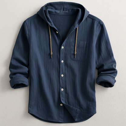 NEWPORT RESERVE | LUXURY HOODED SHIRT