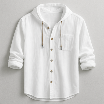 NEWPORT RESERVE | LUXURY HOODED SHIRT