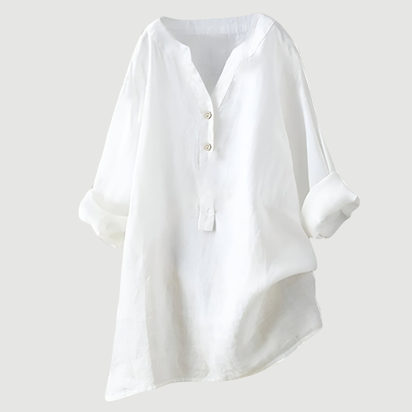 Freja™ – Airy and Comfortable Button-Up Linen Shirt