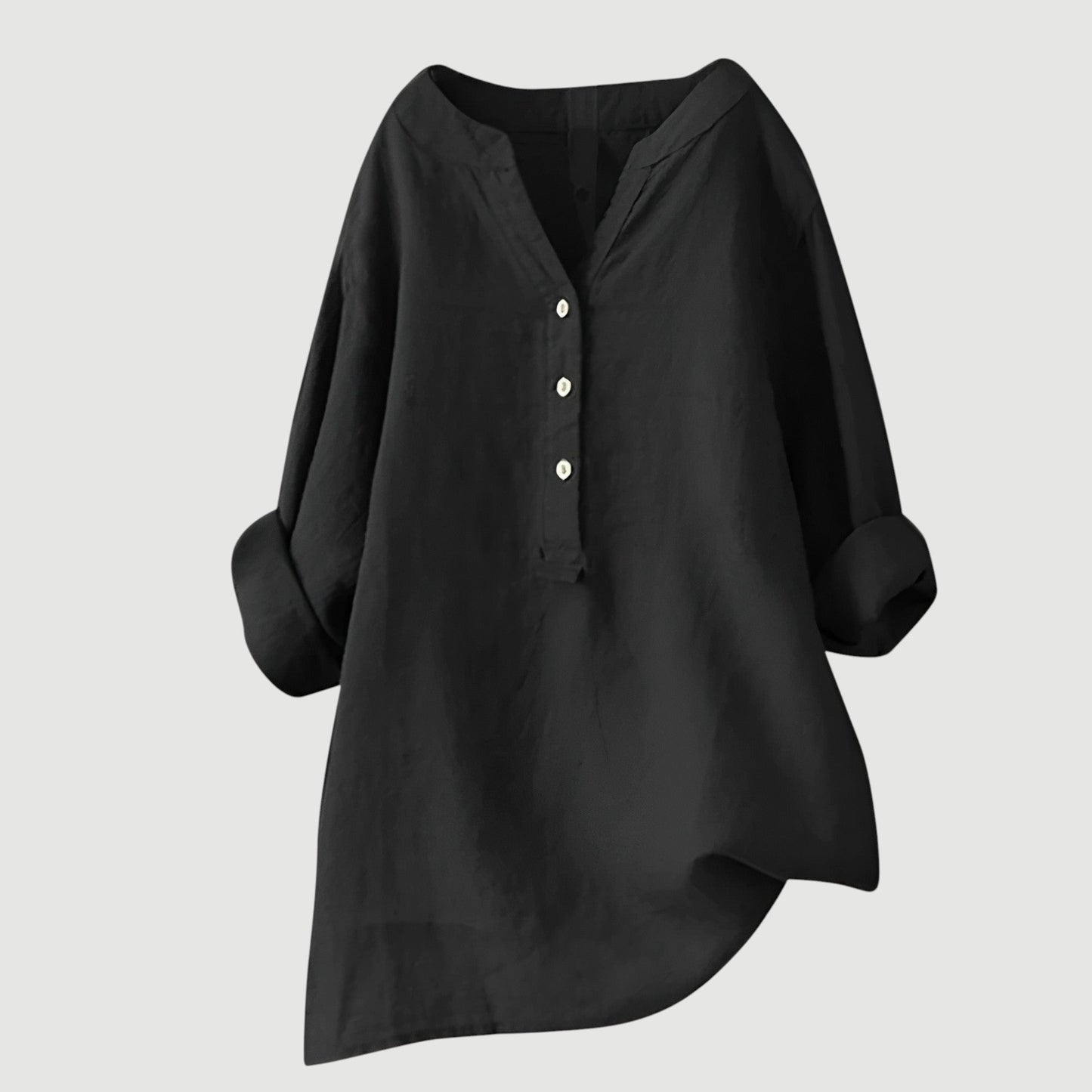 Freja™ – Airy and Comfortable Button-Up Linen Shirt
