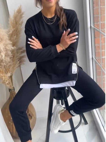 Brooke Comfortable Loungewear Set Soft Breathable Two‑Piece Outfit