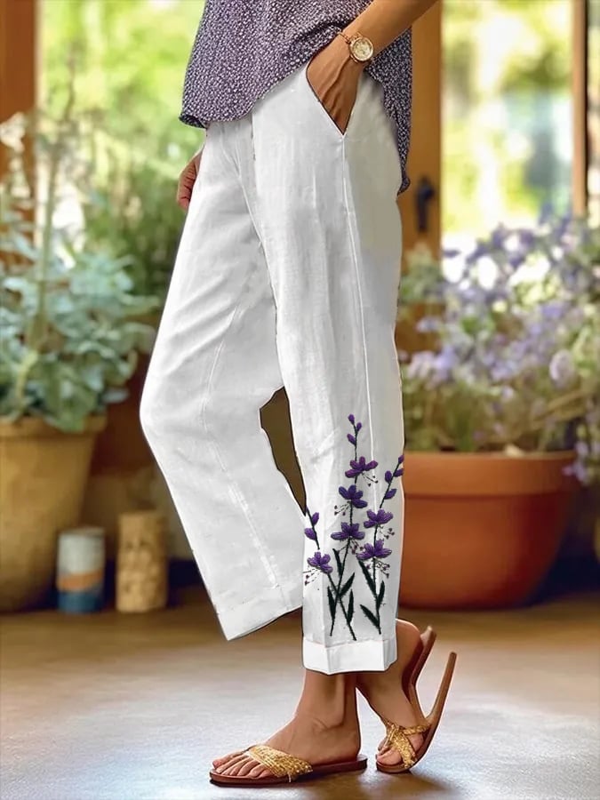 Liva - Light Linen Trousers