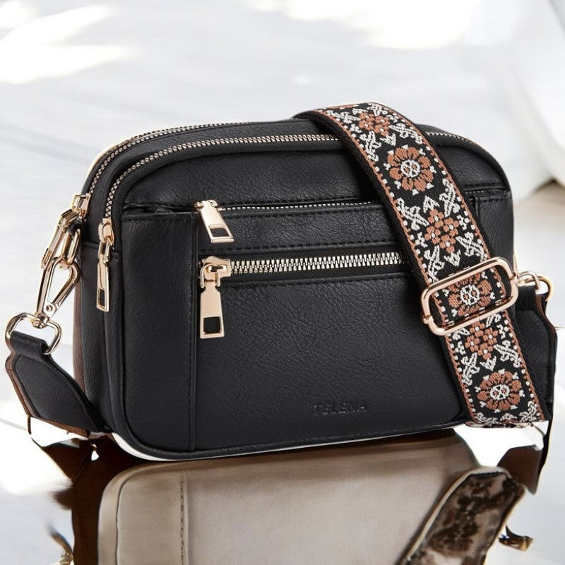 Camilla Refined Leather Shoulder Bag – Elegant Everyday Carry