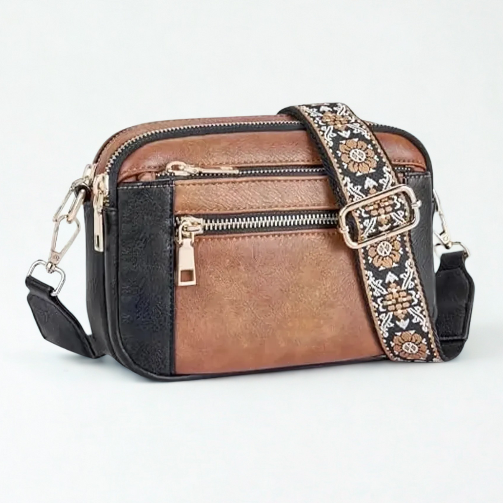 Edith Refined Leather Shoulder Bag – Soft Premium Leather, Adjustable Strap