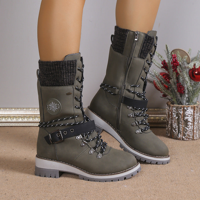 NEWPORT RESERVE I Waterproof Knee-High Snow Boots