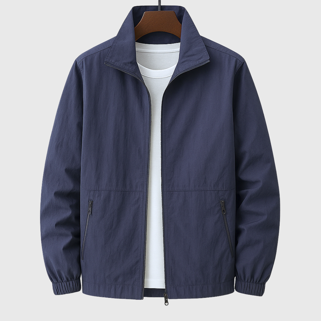 NEWPORT RESERVE™ | Lightweight Casual Jacket with High Collar