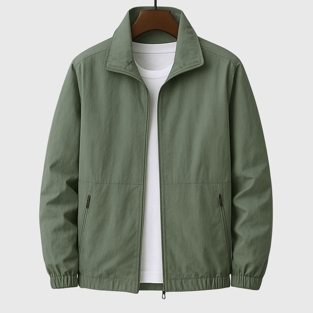NEWPORT RESERVE™ | Lightweight Casual Jacket with High Collar