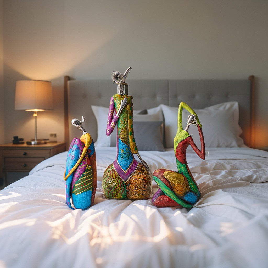 Abstract Colorful Woman