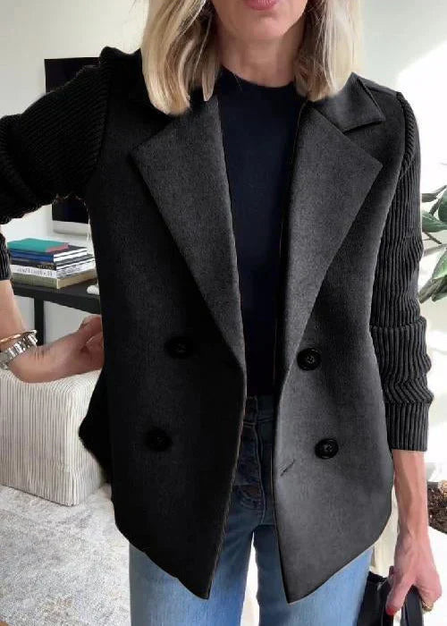 Maris Stylish Blazer – Double‑Breasted Fashionable Women's Jacket