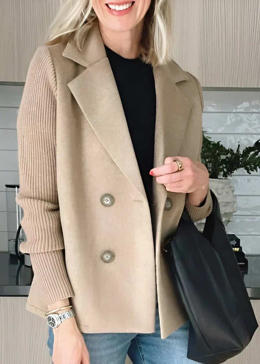 Maris Stylish Blazer – Double‑Breasted Fashionable Women's Jacket