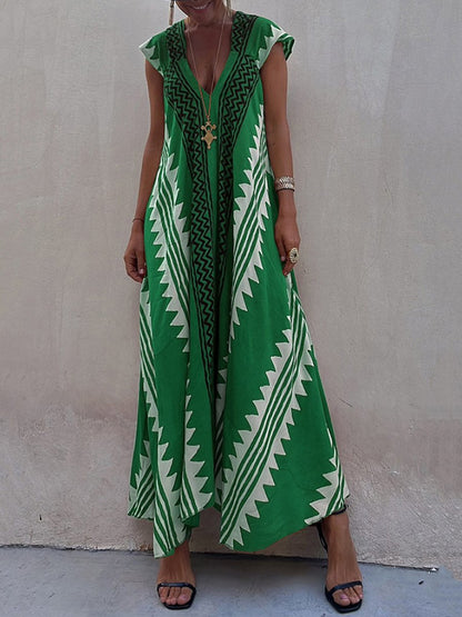 Boho™ | Sleeveless V-neck Dress