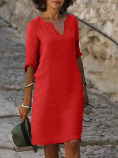 Noemi™ | V-Neck Dress