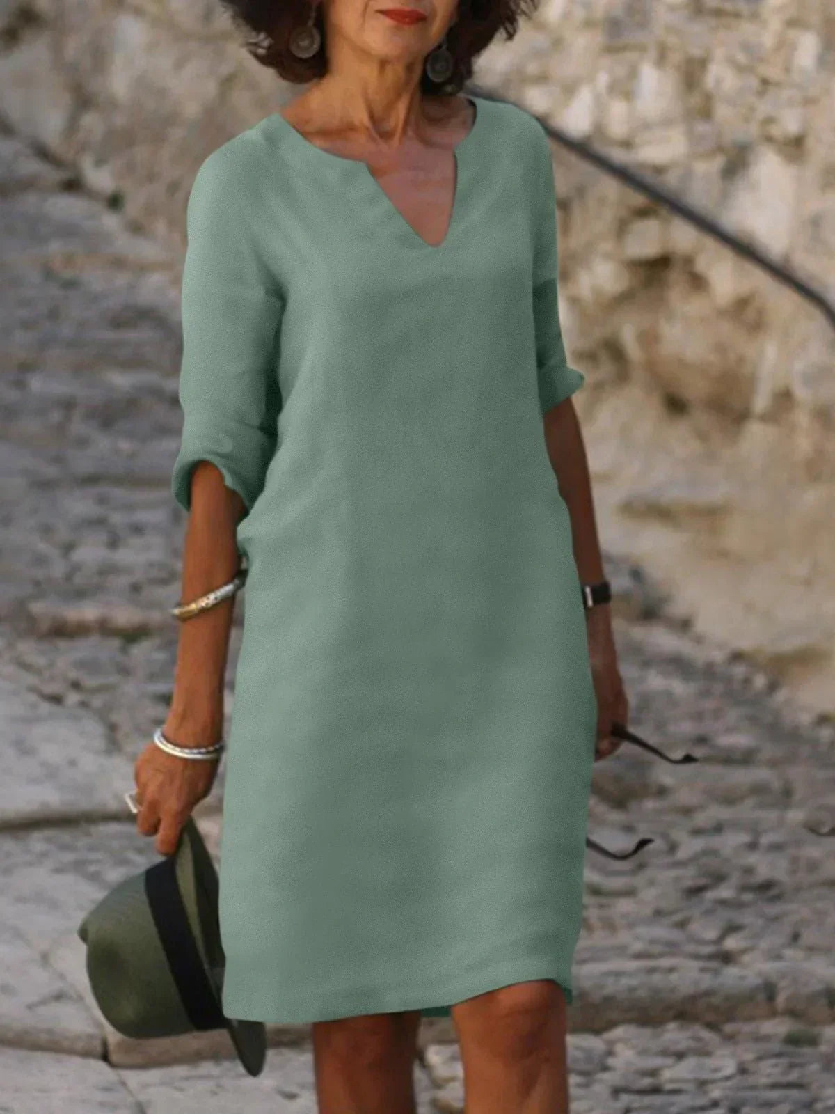 Noemi™ | V-Neck Dress